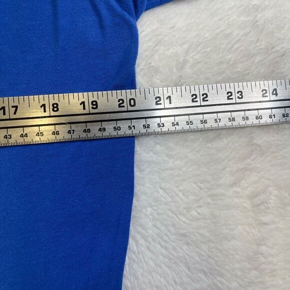 Large Blue T Shirt Ghostbusters Logo With Stay Puffed Marshmallow Minis Mad Engi - Picture 9 of 13